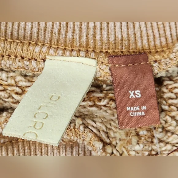 ANTHROPOLOGIE | Pilco | Off The Shoulder Slouchy Sweatshirt  | Mauve |XS | NWT - Picture 5 of 7